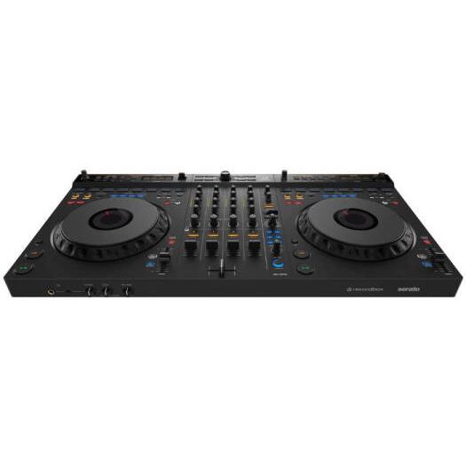 AlphaTheta DDJ GRV6 4 Channel Performance DJ Controller Groove Circuit, Smart Rotary Selector, Serato & Rekordbox, Black | DDJ-GRV6