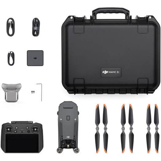 DJI Mavic 3 Enterprise Drone, Compact and Portable, 4/3 CMOS Wide Camera, 56x Hybrid Zoom, 45-min Max Flight Time , DJI O3 Enterprise Transmission, Automatic Return to Home, Gray | Mavic 3E