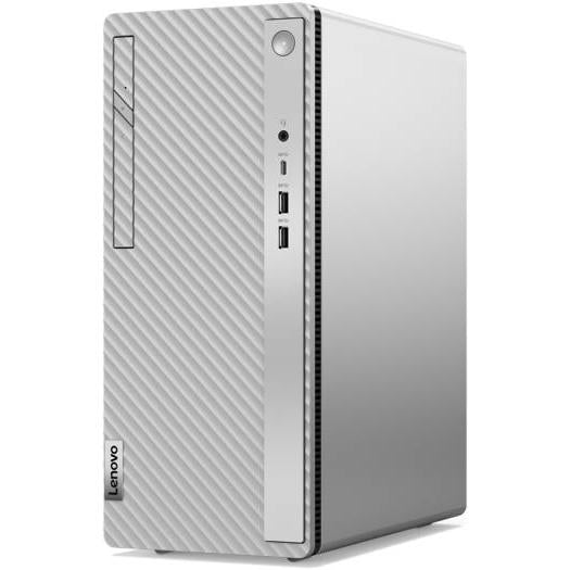 Lenovo PC IdeaCentre 5 14IAB7 Desktop Computer, Intel Core i3-12100 Processor, 8GB DDR4 RAM, 1TB HDD, Intel UHD Graphics 730 Graphics, No OS, With Keyboard and Mouse, Cloud Gray | 90T3007DAK