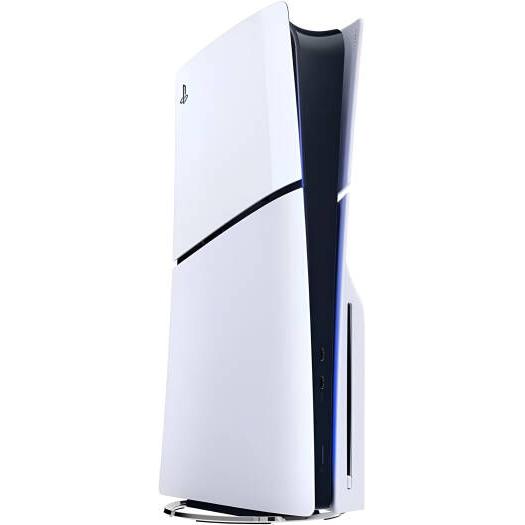 Sony PlayStation 5 Slim Standard Edition Console, Detachable Disk Drive, Support 4K @ 120Hz, x86-64-AMD Ryzen Processor, AMD Radeon RDNA 2 GPU, 16GB RAM, 1TB SSD Storage, INTL Ver, White | CFI-2000
