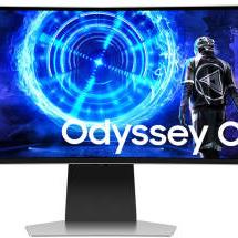 SAMSUNG Odyssey G95SD G9 Gaming Curved Smart Monitor, 49" OLED Display, DQHD Resolution, 240Hz Refresh Rate, 0.03 (GtG) Response Time, FreeSync Premium Pro & G-Sync, White | LS49DG952SMXUE