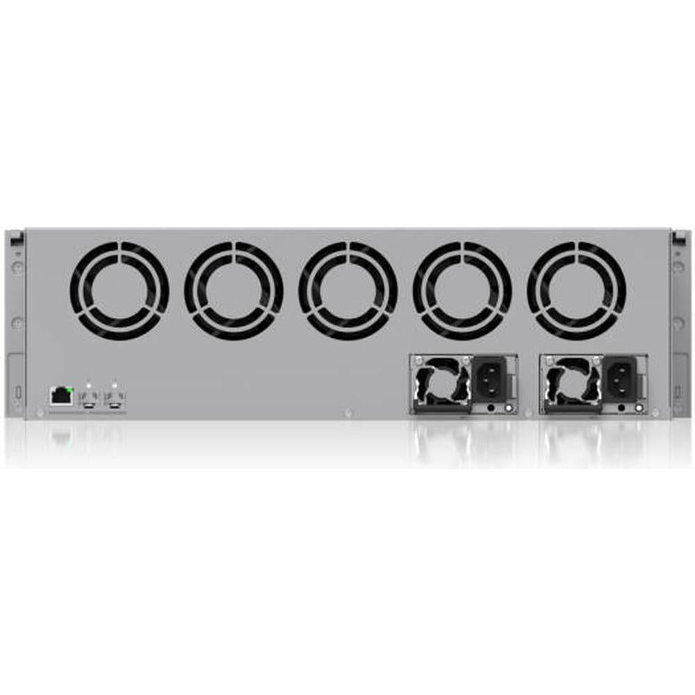 Ubiquiti Enterprise Network Video Recorder Drive Bays, Managed Up to 210 Cameras, 2x 10G SFP+ & 10 GbE Networking Interface, 16x 2.5"/3.5" HDD / SSD Support | ENVR-EU