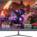 GAMEON GOES22FHD100IPS Gaming Monitor, 22" FHD IPS Display, 100Hz Refresh Rate, 1ms Response Time, FreeSync/Adaptive-Sync Technology, Xbox Series X|S & PS5 Support, Black | GOES22FHD100IPS