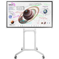 SAMSUNG Flip Pro WMB Interactive Display with Skill Tech Rotating Mobile Stand, 55" 4K UHD VA 60Hz Display, IR Touch Technology, Built-In Cable Management, White | LH55WMBWBGCXUE / SH 046RMS