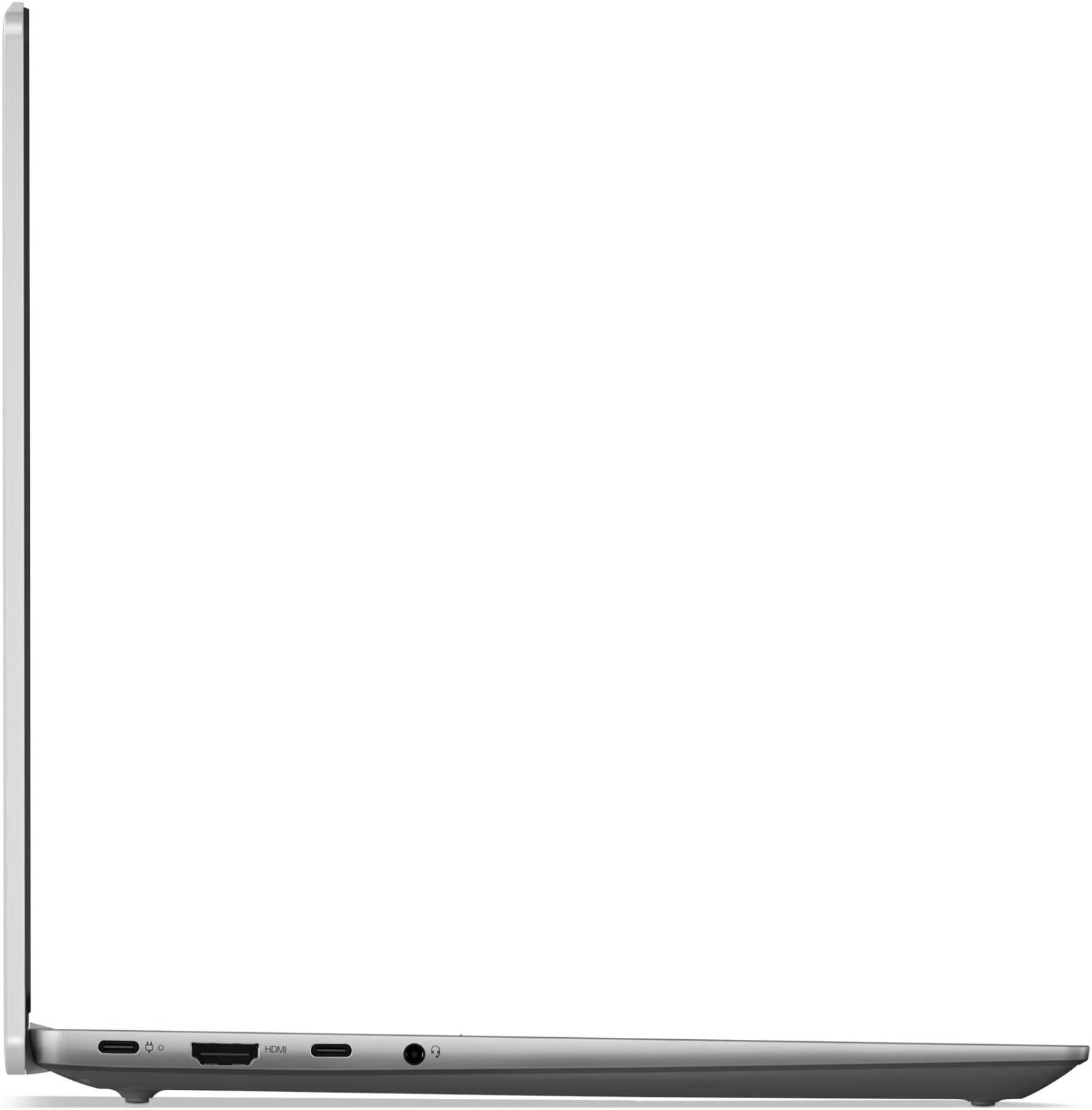 Notebook Lenovo IdeaPad Slim 5i (14", 9"), Tela IPS WUXGA de 14", Intel Core Ultra 7 155H, 16 GB de RAM, SSD de 512 GB, Placa de vídeo integrada Intel Arc Graphics, Tela retroiluminada,  Cinza Nuvem