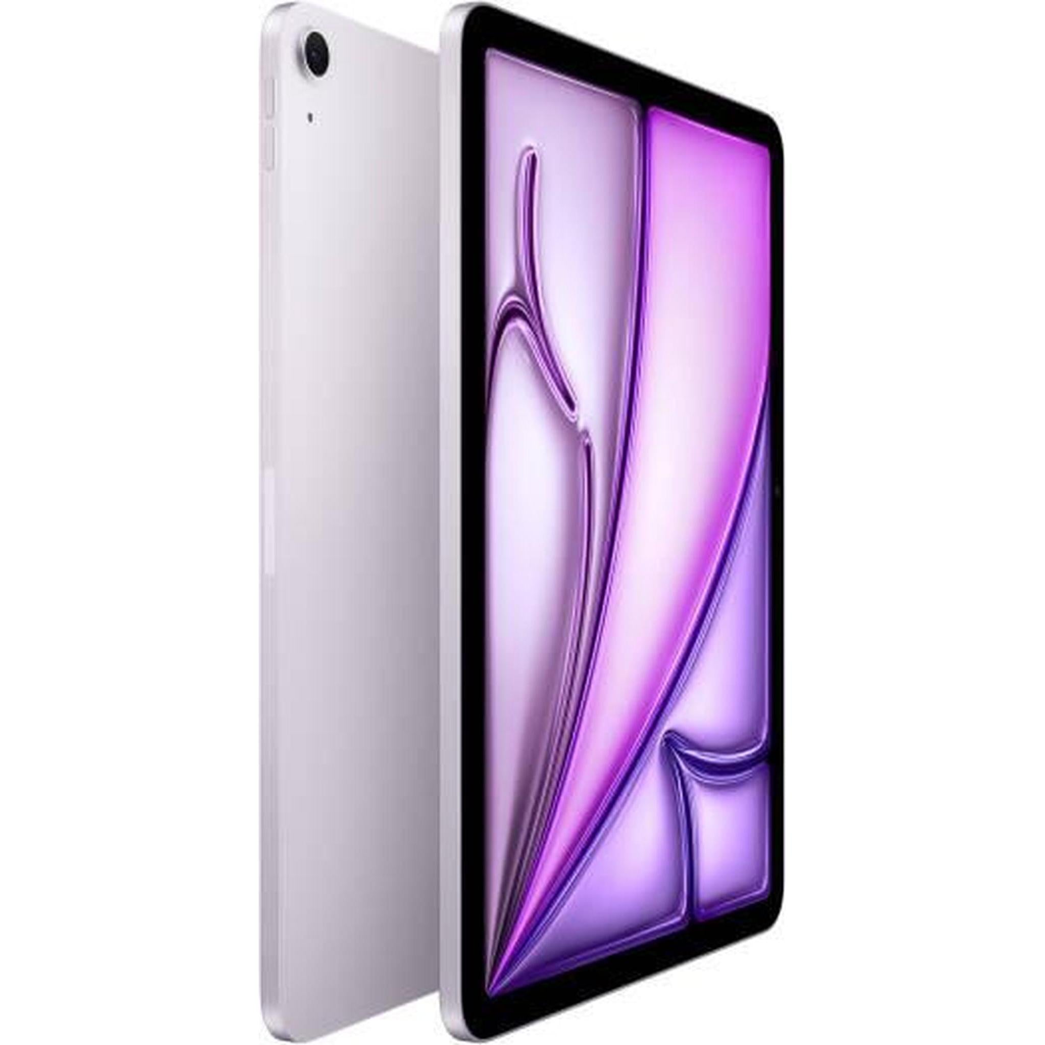 Apple iPad Air Tablet, 11" Liquid Retina Display, M3 Chip, 9-Core GPU, 16-Core Neural Engine, 8GB RAM, 128GB Storage, Wi-Fi Only, Purple | MCA04LL/A