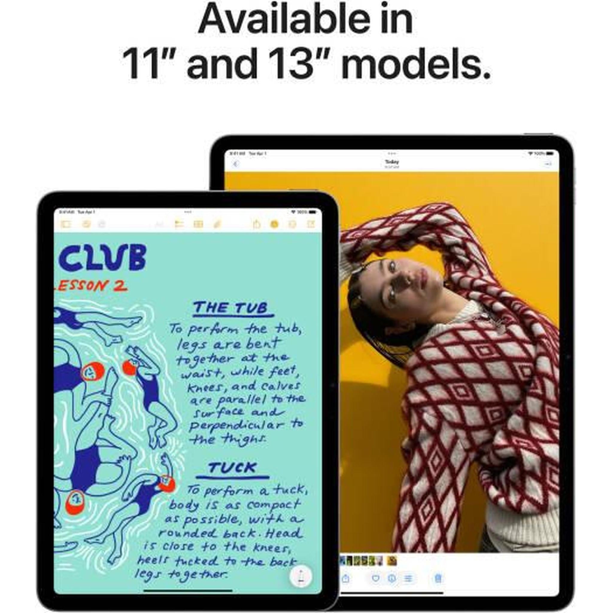 Apple iPad Air Tablet, 11" Liquid Retina Display, M3 Chip, 9-Core GPU, 16-Core Neural Engine, 8GB RAM, 128GB Storage, Wi-Fi Only, Purple | MCA04LL/A