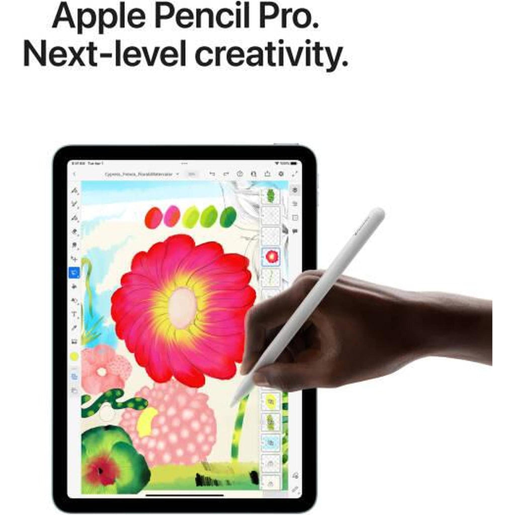 Apple iPad Air Tablet, 11" Liquid Retina Display, M3 Chip, 9-Core GPU, 16-Core Neural Engine, 8GB RAM, 128GB Storage, Wi-Fi Only, Purple | MCA04LL/A