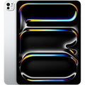 Apple iPad Pro, 13" Ultra Retina XDR Display, M4 Chip, 9-Core CPU, 10-Core GPU, 16-Core Neural Engine, 8GB RAM, 512GB Storage, Wi-Fi + Cellular, Standard Glass, Silver | MVXV3LL/A