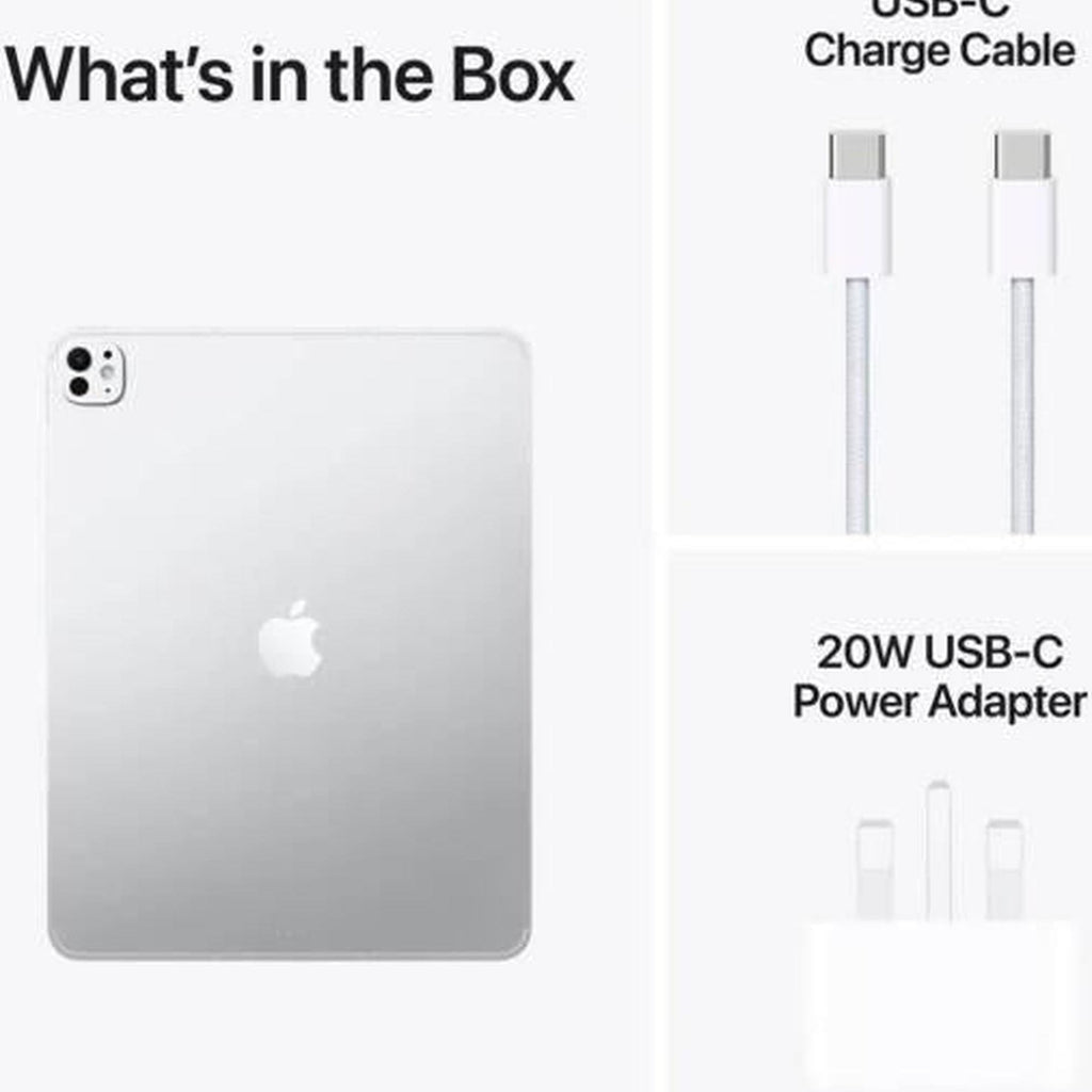Apple iPad Pro Tablet, 13" Ultra Retina XDR Standard Display, M5 Chip, 9-Core CPU, 10-Core GPU, 16-Core Neural Engine, 12GB RAM, 512GB Storage, Wi-Fi Connectivity, Face ID, Space Black | MDYL4AB/A