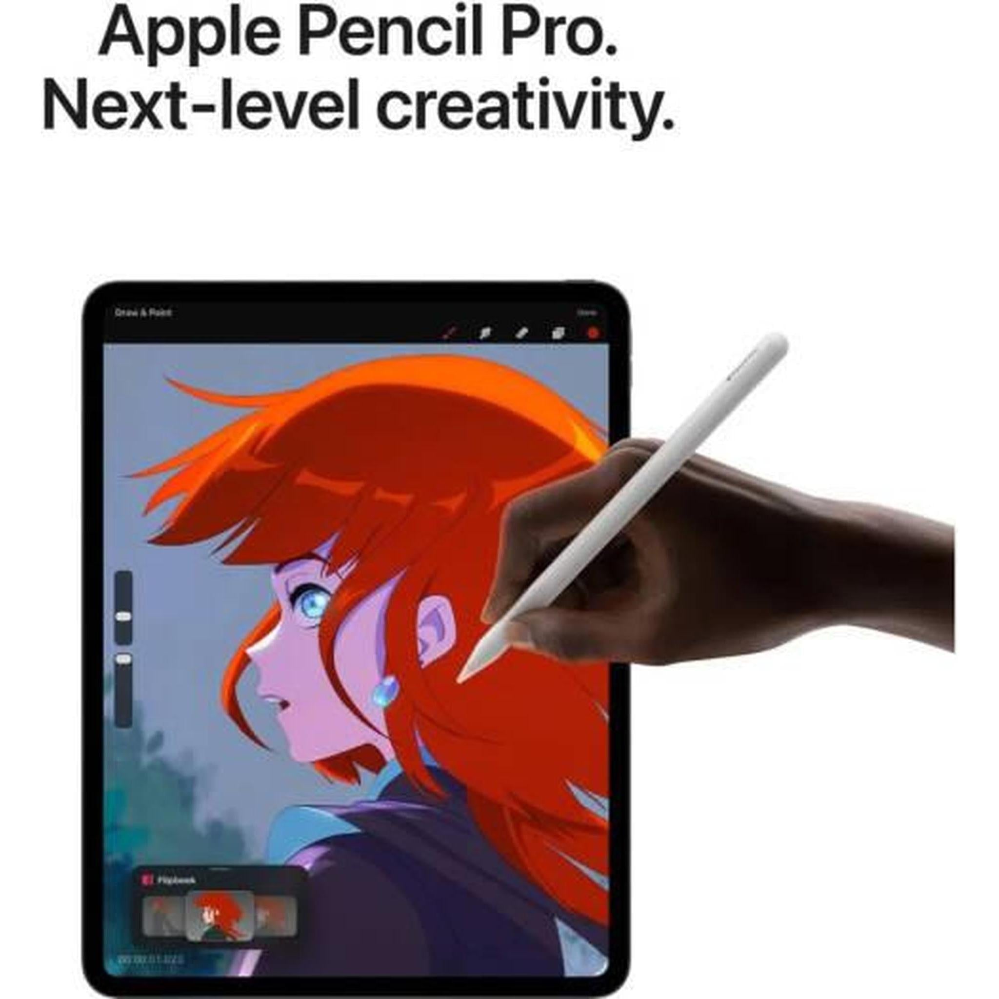 Apple iPad Pro Tablet, 11" Ultra Retina XDR Standard Display, M5 Chip, 9-Core CPU, 10-Core GPU, 16-Core, 12GB RAM, 256GB Storage, Wi-Fi Connectivity, Face ID, Space Black | MDWK4AB/A / MDWK4LL/A