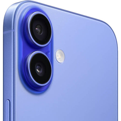 Apple iPhone 16, 6.1" OLED Super Retina XDR Display, A18 Chip, 6-Core CPU, 5-Core GPU, 16-Core Neural Engine, 256GB Storage, 5G/Wi-Fi 7, Face ID, International Version, Ultramarine | iP16-256INTLTRMRN