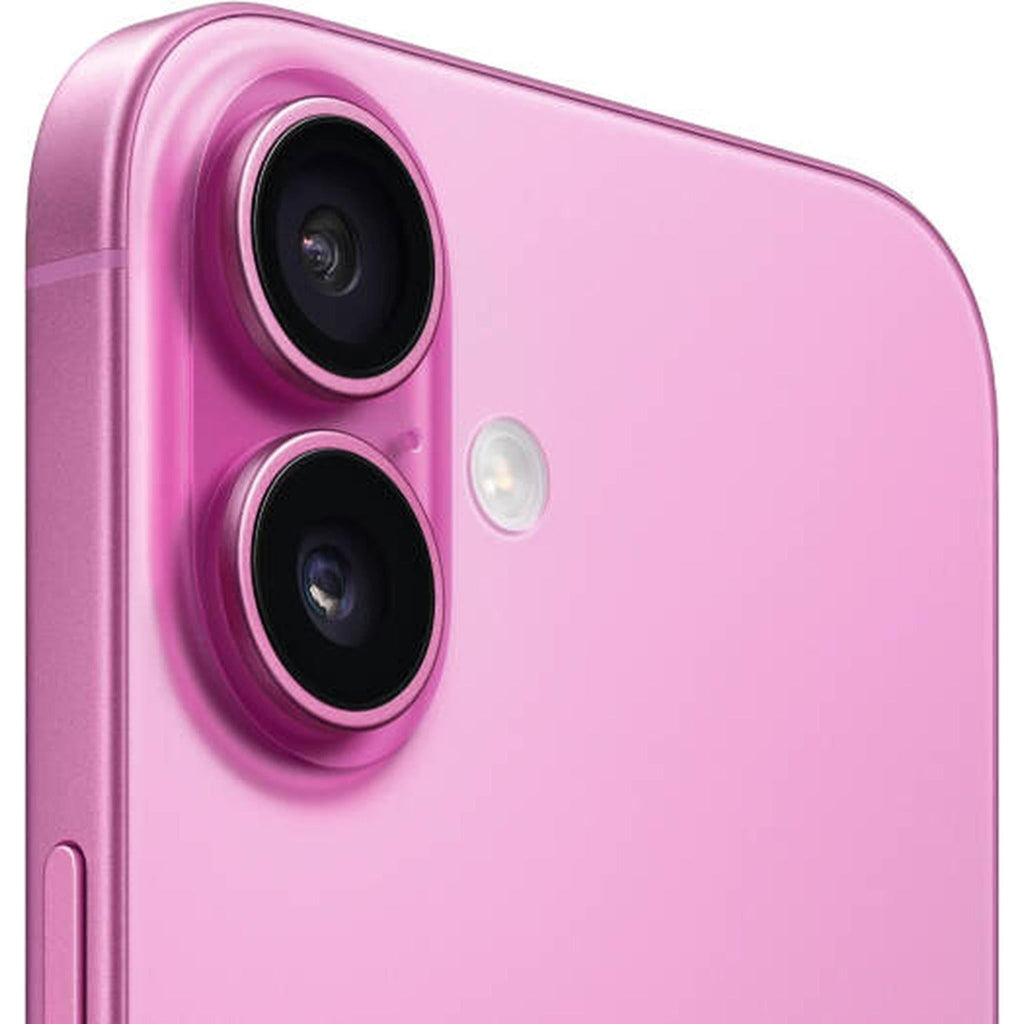 Apple iPhone 16, 6.1" OLED Super Retina XDR Display, A18 Chip, 6-Core CPU, 5-Core GPU, 16-Core Neural Engine, 256GB Storage, 5G/Wi-Fi 7, Face ID, International Version, Pink | iP16-256INTLPNK