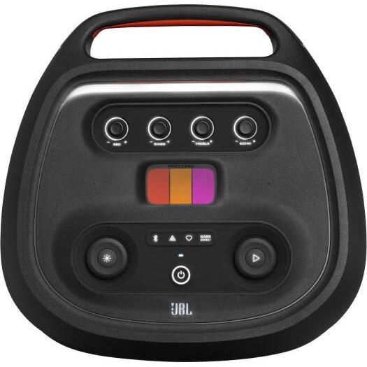 JBL PartyBox Ultimate 1100W Party Speaker, Dolby Atmos for 3D Sound, Wi-Fi 6 & BT, Starry LEDs & Lighting Effects, 6 Drivers for Balanced Audio, 2 x Mic Inputs & Guitar Jack, Black | PARTYBOXULT-BK