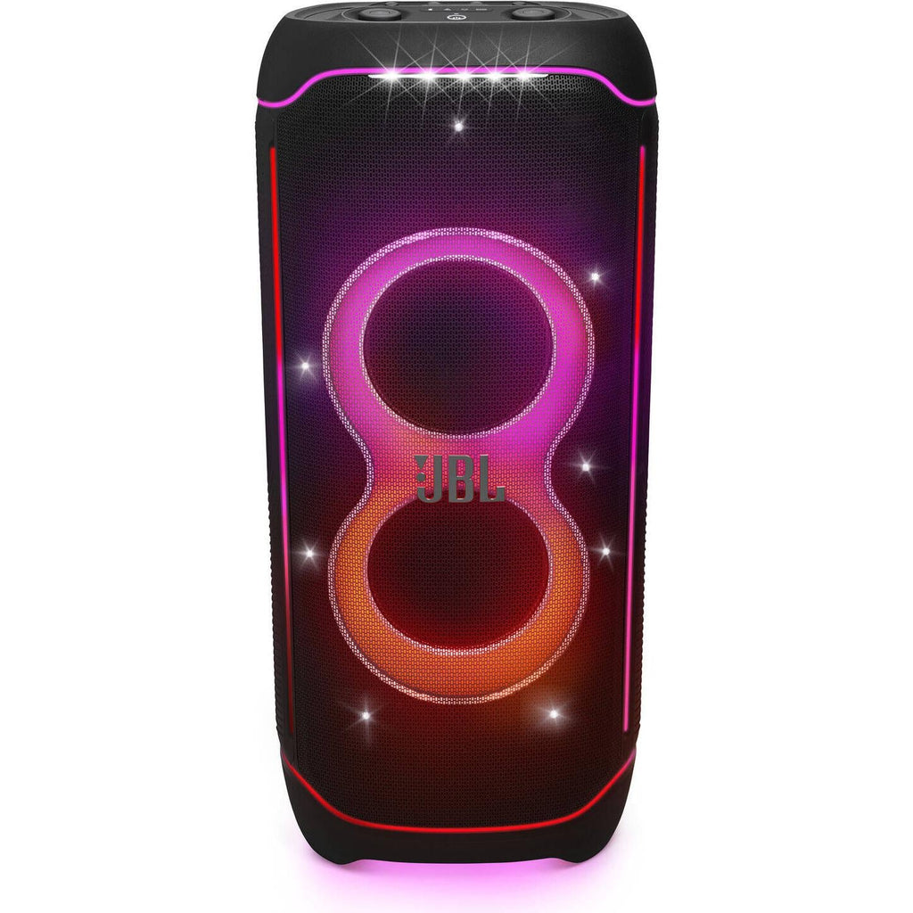 JBL PartyBox Ultimate 1100W Party Speaker, Dolby Atmos for 3D Sound, Wi-Fi 6 & BT, Starry LEDs & Lighting Effects, 6 Drivers for Balanced Audio, 2 x Mic Inputs & Guitar Jack, Black | PARTYBOXULT-BK