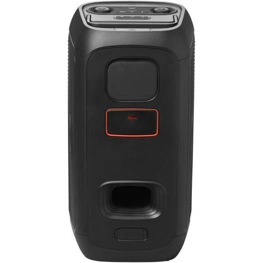 JBL Partybox Club 120 Portable Party Speaker, 160W Output Power, Bluetooth 5.3, Futuristic Lightshow, Up to 12 Hours of Play Time, Auracast Connection, IPX4 Rated Protection, Black | JBLPBCLUB120UK