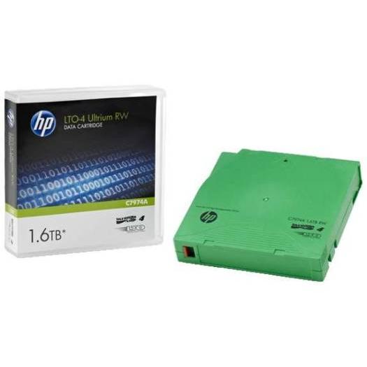 HPE LTO4 Ultrium 1.6TB Read/Write Data Cartridge | C7974A