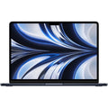 Apple MacBook Air 13.6" Laptop, IPS Liquid Retina Display, M2 Chip, 8 Core CPU, 8 Core GPU, 16GB RAM, 256GB SSD, Backlit English Keyboard, Touch Trackpad, Touch ID, Midnight | Z160001TT / MC7X4HN/A