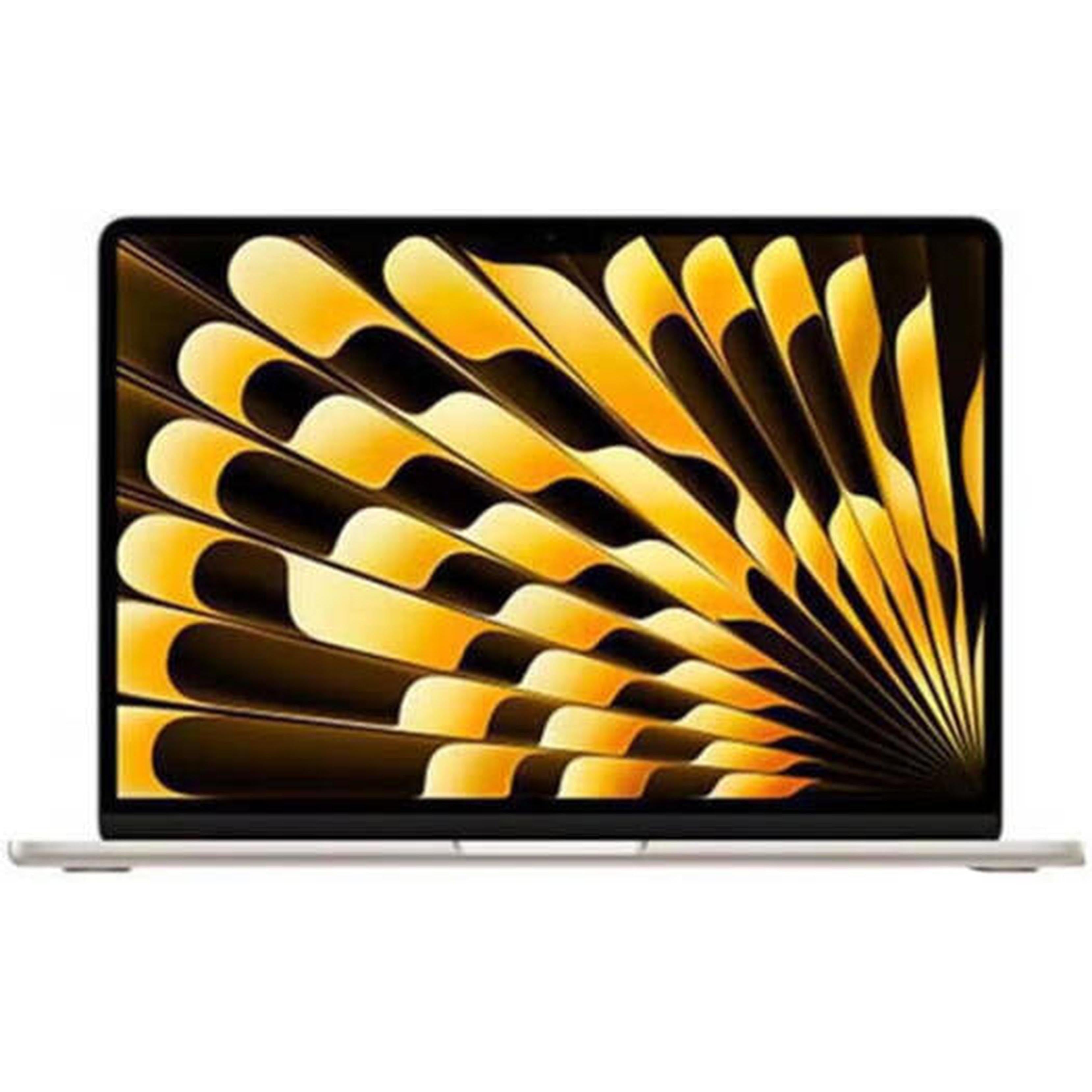 Apple MacBook Air (2025) Laptop, 13.6" Liquid Retina Display, Apple M4 chip with 10-core CPU, 8-core GPU, 16 core Neural Engine, 16GB RAM, 256GB SSD, English Keyboard, Silver | MW0W3