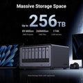 UGREEN NASync DXP8800 Plus 8-Bay Desktop NAS, Intel i5 1235U 10-Core CPU, 8GB DDR5 RAM, Built-in 128GB SSD, 2x 10GbE, 2x M.2 NVMe Slots, 8K HDMI, 2x TBT4, Diskless | 35126