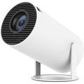 Generic HY300 Ultra HD Smart Projector, 4K Video Resolution, 200 ANSI, Wi-Fi Connectivity, Bluetooth, Compatible With Android/iOS/Windows/TV Stick/HDMI/USB/Audio 3.5, White | HY300