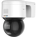 Hikvision 3" 4 MP ColorVu Mini PT Dome Network Camera, 1/1.8" Progressive Scan CMOS Sensor, 4mm Focal Length, F1.0 Aperture, Video Tampering, Motion Detection, White | DS-2DE3A400BW-DE(F1)(T5)