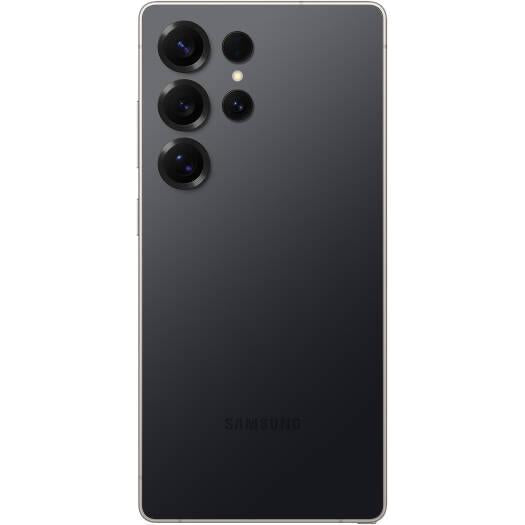 SAMSUNG Galaxy S25 Ultra AI 5G Dual Sim Mobile Phone, 6.9" Quad HD+ Dynamic AMOLED 2X Display, Snapdragon 8 Elite, 12GB RAM, 256GB ROM, Adreno 830, INTL Version, 5000mAh, Titanium Black | SM-S938