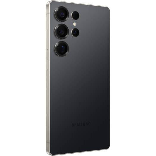 SAMSUNG Galaxy S25 Ultra AI 5G Dual Sim Mobile Phone, 6.9" Quad HD+ Dynamic AMOLED 2X Display, Snapdragon 8 Elite, 12GB RAM, 256GB ROM, Adreno 830, INTL Version, 5000mAh, Titanium Black | SM-S938
