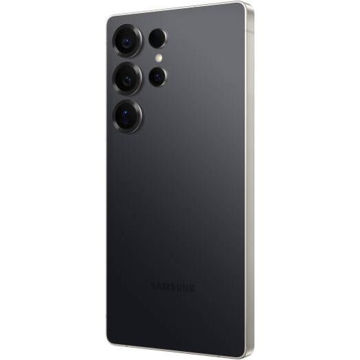 SAMSUNG Galaxy S25 Ultra AI 5G Dual Sim Mobile Phone, 6.9" Quad HD+ Dynamic AMOLED 2X Display, Snapdragon 8 Elite, 12GB RAM, 256GB ROM, Adreno 830, INTL Version, 5000mAh, Titanium Black | SM-S938