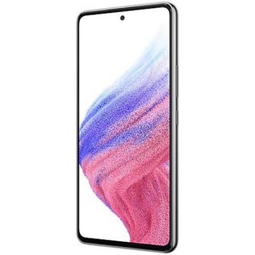 Samsung Galaxy A53 Dual SIM Mobile Phone, Super AMOLED Display, 8GB RAM, 256GB Internal Storage, 5G Network, 64/12/5/5 MP Camera, 5000 mAh Battery, UAE Version, Awesome Black | SM-A536EZKHMEA