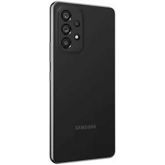 Samsung Galaxy A53 Dual SIM Mobile Phone, Super AMOLED Display, 8GB RAM, 256GB Internal Storage, 5G Network, 64/12/5/5 MP Camera, 5000 mAh Battery, UAE Version, Awesome Black | SM-A536EZKHMEA