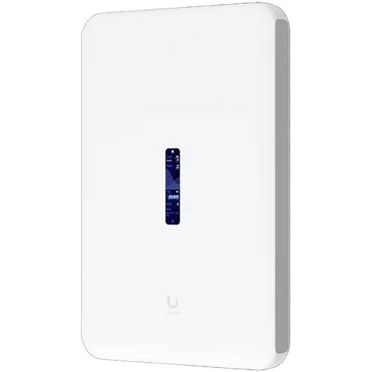 Ubiquiti Networks Dream Wall UniFi Cloud Gateway, 4.7" Touchscreen, ARM Cortex-A57, 4GB RAM, 16GB Storage, Up to 2.7 Gb/s Throughput, WiFi6, Dual-Band, Wall Mount, 300+ Clients, White | UDW