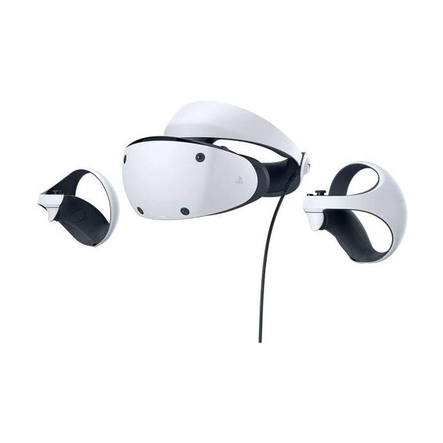 SONY PlayStation VR2 Headset, Two 2000x2040 OLED 120Hz Displays, Adjustable Lens Separartion, 6-Axis Motion Sensing System, Vibration on Headset, Built-in Microphone, USB Type-C, White | CFIZVR1WM