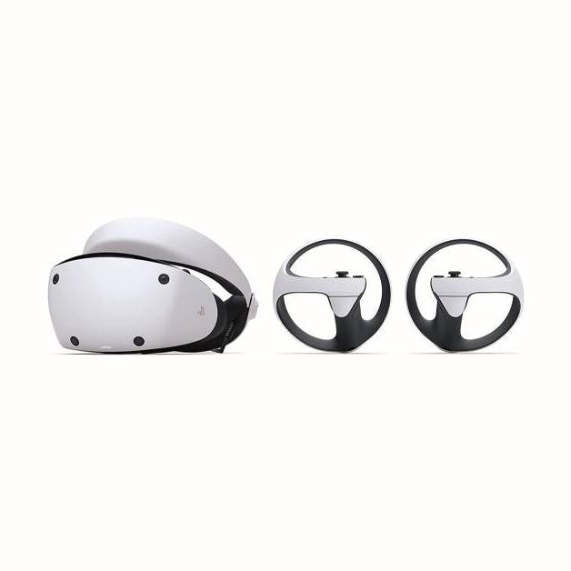 SONY PlayStation VR2 Headset, Two 2000x2040 OLED 120Hz Displays, Adjustable Lens Separartion, 6-Axis Motion Sensing System, Vibration on Headset, Built-in Microphone, USB Type-C, White | CFIZVR1WM