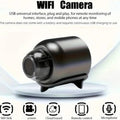 Smart Mini Surveillance Camera with WiFi, Night Vision, Two-Way Audio