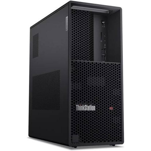 Lenovo ThinkStation P3 Tower Workstation Desktop PC, Intel Core i9-14900K, 32GB RAM, 1TB SSD, NVIDIA RTX 2000 Ada 16GB Graphics, English Keyboard & Mouse, No OS, Black | 30GSS2NG00-RTX2000
