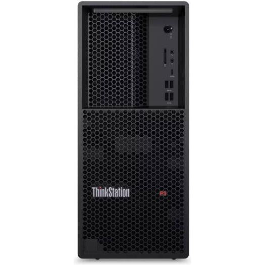 Lenovo ThinkStation P3 Tower Workstation Desktop PC, Intel Core i9-14900K, 32GB RAM, 1TB SSD, NVIDIA RTX 2000 Ada 16GB Graphics, English Keyboard & Mouse, No OS, Black | 30GSS2NG00-RTX2000